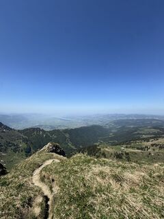 Foto de Jan Scheu a lo largo del recorrido