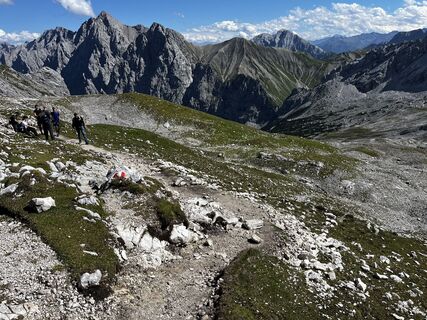 Foto von Patrik Molnár entlang der Tour