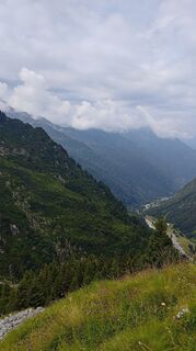 Photo de Matteo Pirola le long du parcours