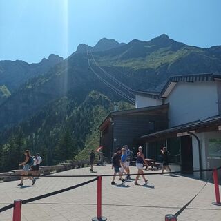 Foto de Alfred Büschl a lo largo del recorrido