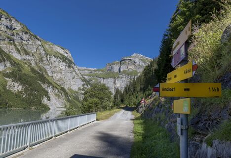 Feuerstelle Denter Auas am Lag da Pigniu