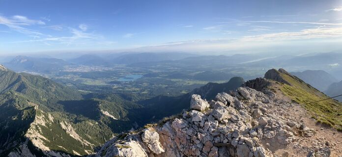 Foto de Klaus Grambichler a lo largo del recorrido