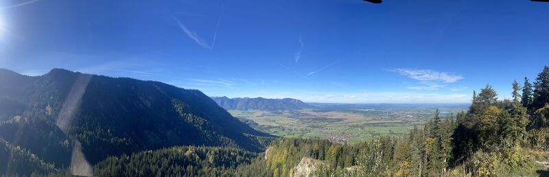Foto von Martin entlang der Tour