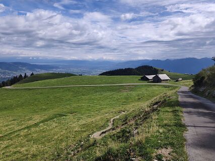 Photo de Peter Seliner le long du parcours