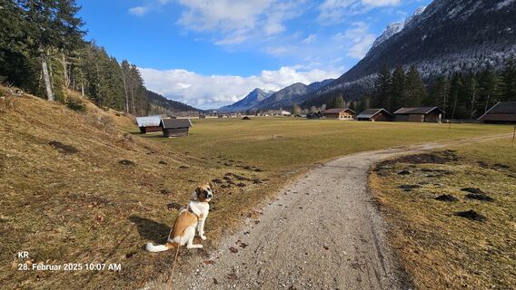 Photo de Klaus Reinhold le long du parcours