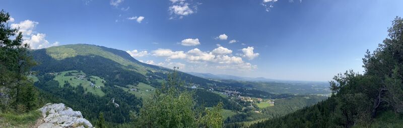 Foto von Robert Gerard entlang der Tour