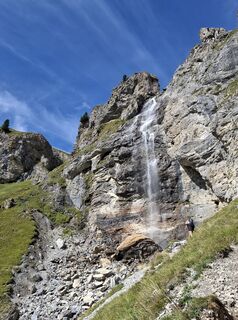 Photo de Carola le long du parcours