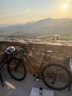 Foto von Hans Peter Gröchenig entlang der Tour