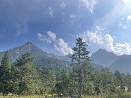 Foto da Christiane Papp lungo il tour