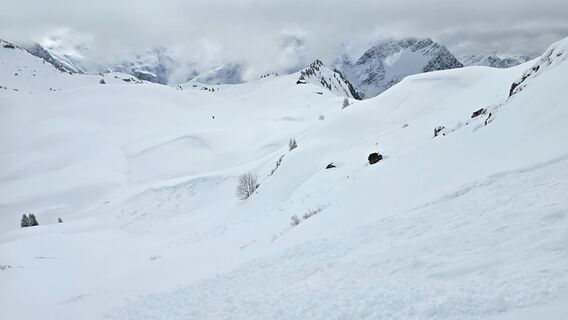 Foto von Valentin Eichenberger entlang der Tour
