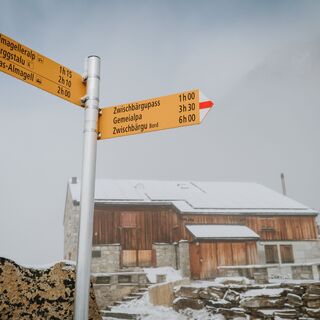 Bei der Almagellerhütte