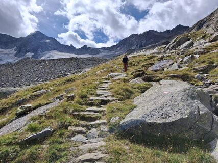 Foto von Peter spierenburg entlang der Tour