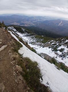 Photo de Daniel Kremiec le long du parcours