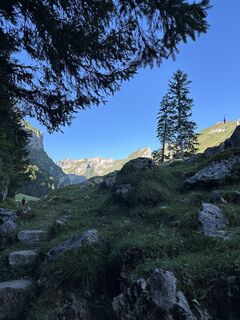 Foto von Cyrill Bischof entlang der Tour