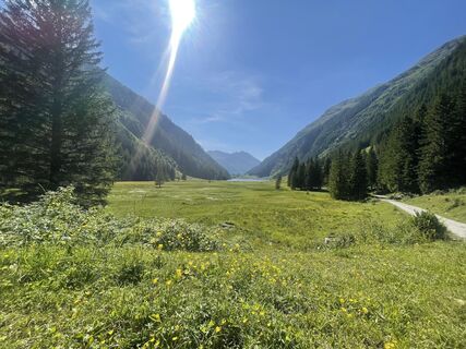 Photo de Gerda Dobler le long du parcours