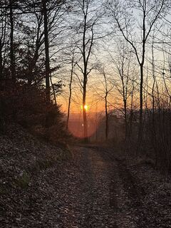 Foto de Hans Niedermeyer a lo largo del recorrido