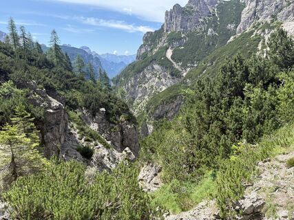 Foto de Henk Dijkstra a lo largo del recorrido