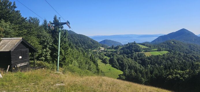 Foto de Mateja Rečnik a lo largo del recorrido