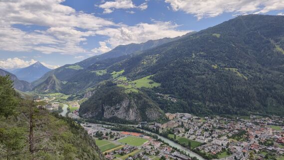 Foto von Prentice entlang der Tour