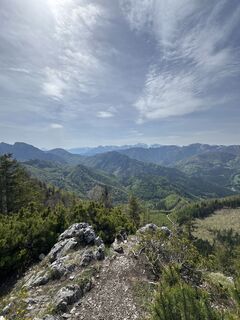 Foto de Florian Parzer a lo largo del recorrido