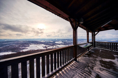 Aussicht von der Buchbergwarte