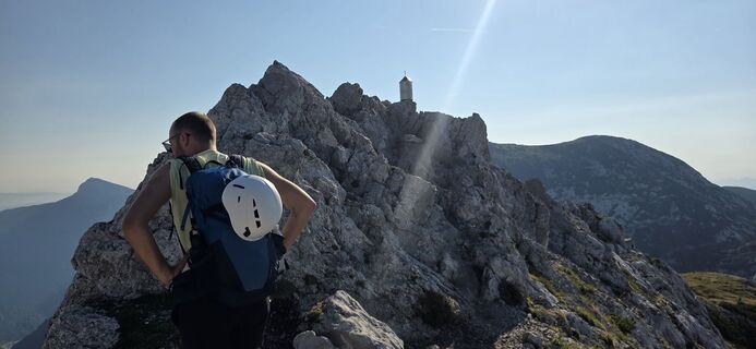 Foto von Jure entlang der Tour