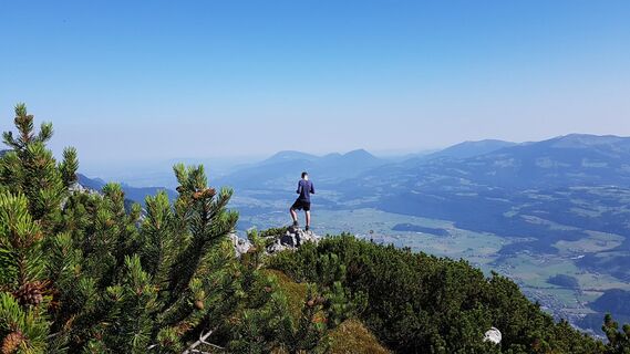Gipfel, Blick Richtung NO