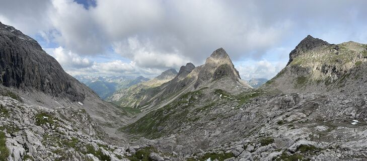 Photo de Norbert Herbig le long du parcours