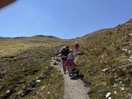 Foto von Garan Comley entlang der Tour