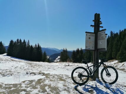 Foto de Žaneta Schelling a lo largo del recorrido