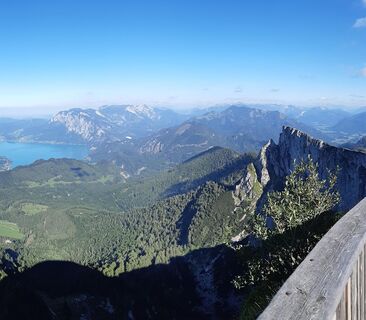 Attersee & benachbarter Berggipfel Spinnerin