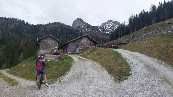 Photo de Walter Jenewein le long du parcours
