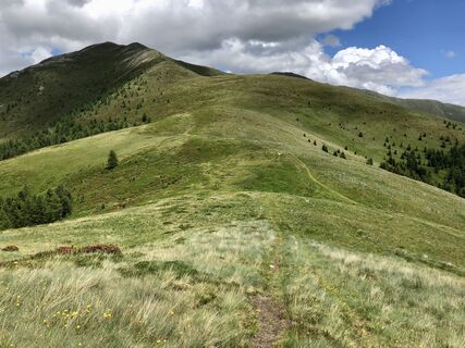 Foto von “Jerry” Brunetti entlang der Tour