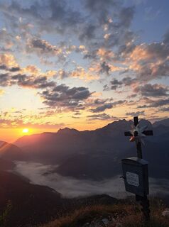 Foto von Michael Rohrmoser entlang der Tour