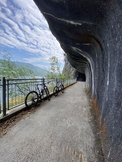 Foto von Sven Krieblin entlang der Tour