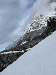 Fotografie z Mynte søster Winther Jørgensen na trase