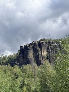 Foto von Paul entlang der Tour