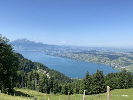 Foto von Gery Hüsler entlang der Tour