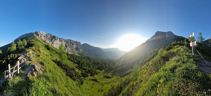 Foto von Chris Stoxreiter entlang der Tour
