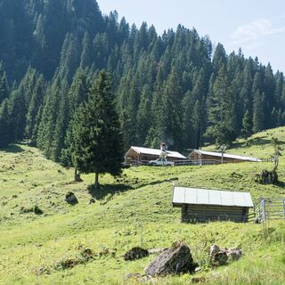 Blick auf die Soila-Alm