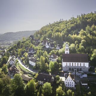 Blick auf Oberndorf