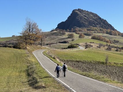 Foto von “Jerry” Brunetti entlang der Tour