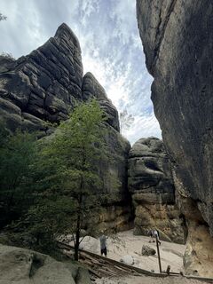 Foto von Paul entlang der Tour