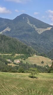 Photo de Klementina Gartner le long du parcours