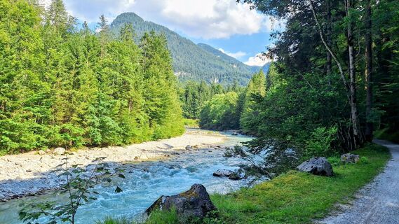 Photo de Susi Puhl le long du parcours