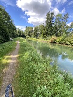 Photo de Sven Krieblin le long du parcours
