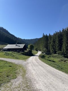 Foto von Heinz Sperl entlang der Tour