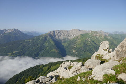 Blick zur Gartner Wand