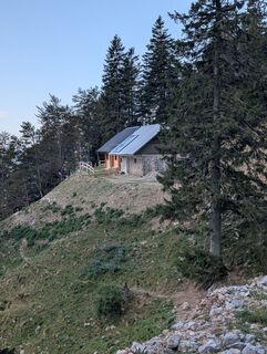 Foto de Miha Krusec a lo largo del recorrido