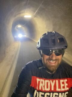 Foto von Sven Krieblin entlang der Tour